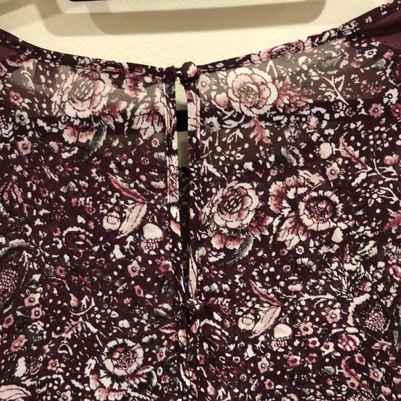 Burgundy Blouse - Picture 3 of 5